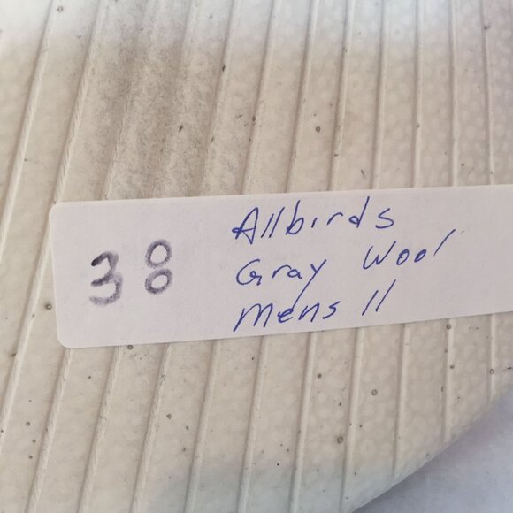 Allbirds Wool Runner Sneakers Dark Gray Mens 11 - Picture 9 of 9